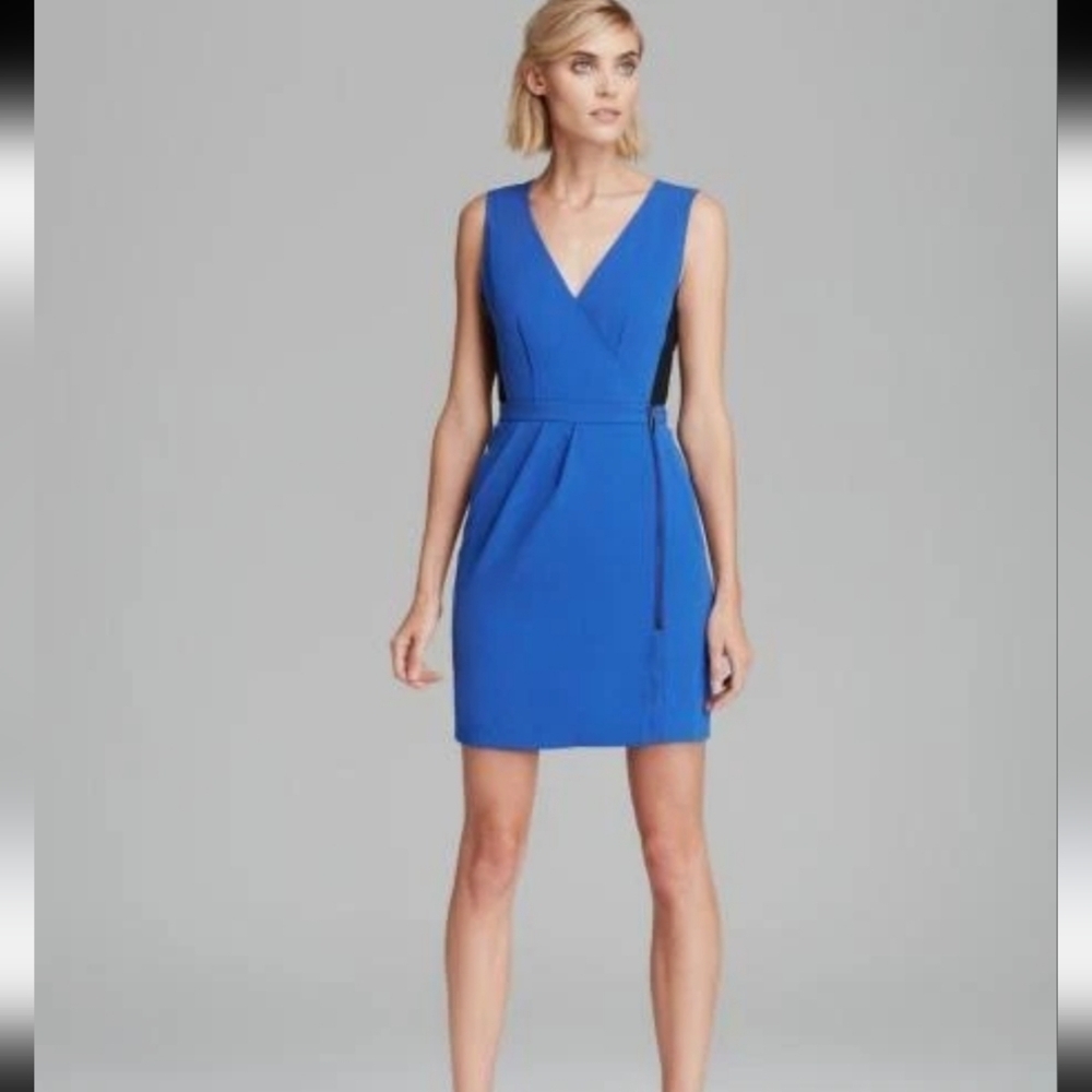 Marc by Marc Jacobs Anya Zipher Dress – Blue/Black – Size 0
